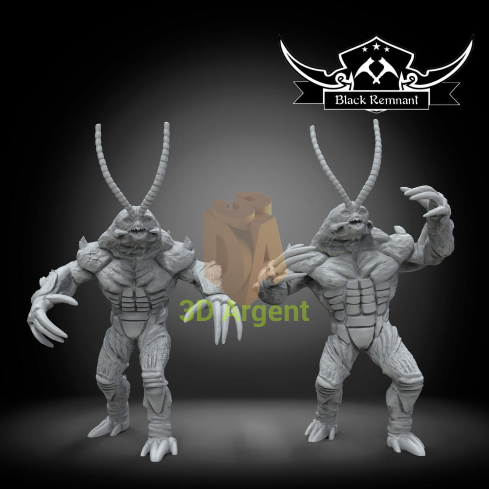 Infected voreclaws | Star Wars Legion Scale | 3D Printed Resin Miniature | Black Remnant Miniatures | 12K High Detail