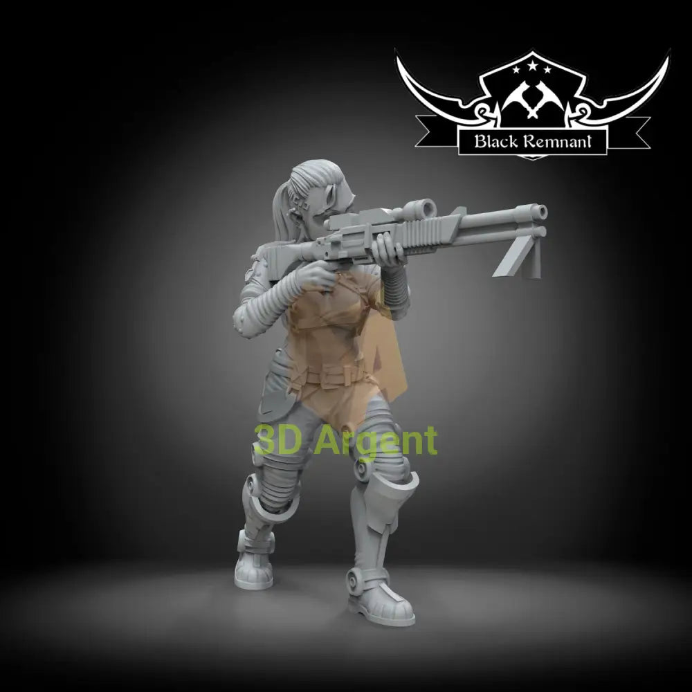 Jack Mass Effect Stargrave D&D 3D Printed Resin Miniatures Toys & Games:Wargames & Role-Playing:Star Wars