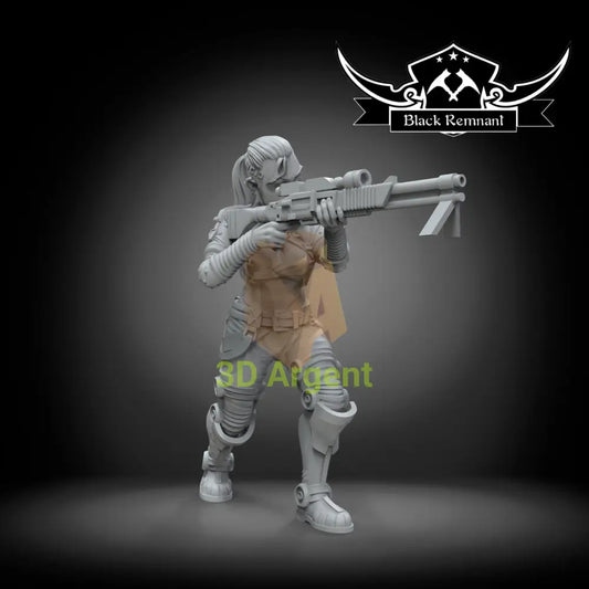 Jack Mass Effect Stargrave D&D 3D Printed Resin Miniatures Toys & Games:Wargames & Role-Playing:Star Wars