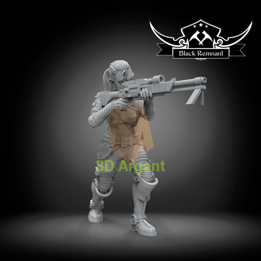 Jack Mass Effect Stargrave D&D 3D Printed Resin Miniatures Toys & Games:Wargames & Role-Playing:Star Wars