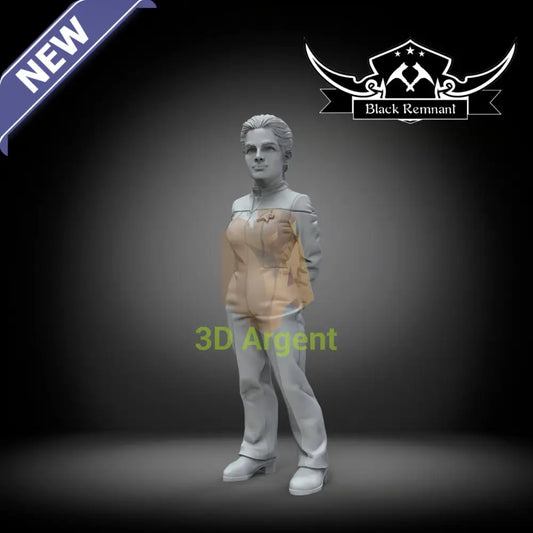 Jadzia Dax – Star Trek – Black Remnant 3D Printed Resin Miniature - Toys & Games:Wargames & Role-Playing:Star Wars