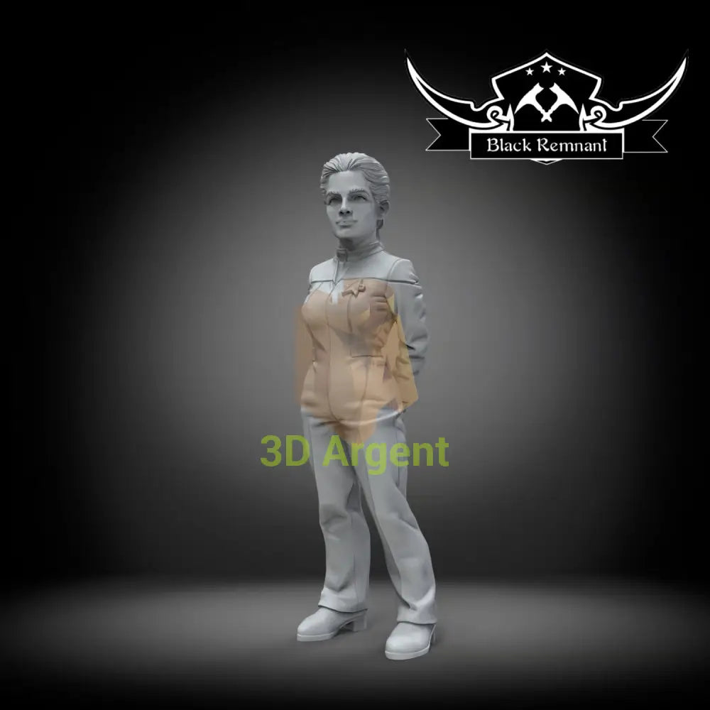 Jadzia Dax – Star Trek – Black Remnant 3D Printed Resin Miniature - Toys & Games:Wargames & Role-Playing:Star Wars