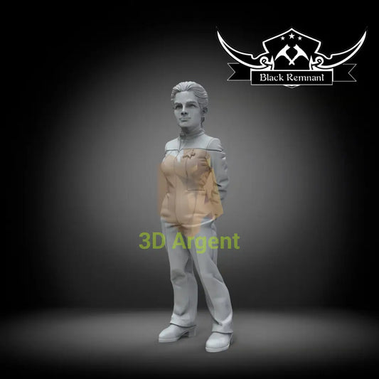 Jadzia Dax – Star Trek – Black Remnant 3D Printed Resin Miniature - Toys & Games:Wargames & Role-Playing:Star Wars