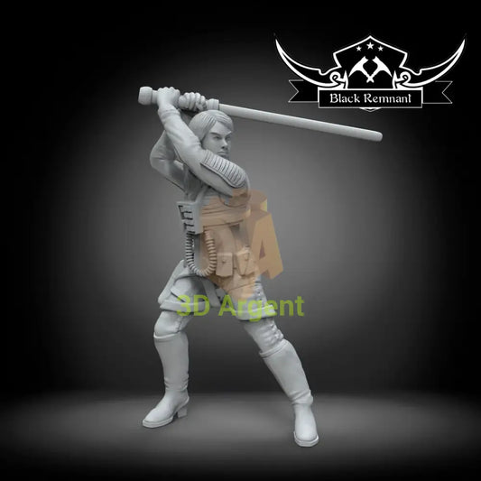 Jaina Solo – Star Wars Legion Scale 3D Printed Resin Miniature Toys & Games:Wargames & Role-Playing:Star Wars