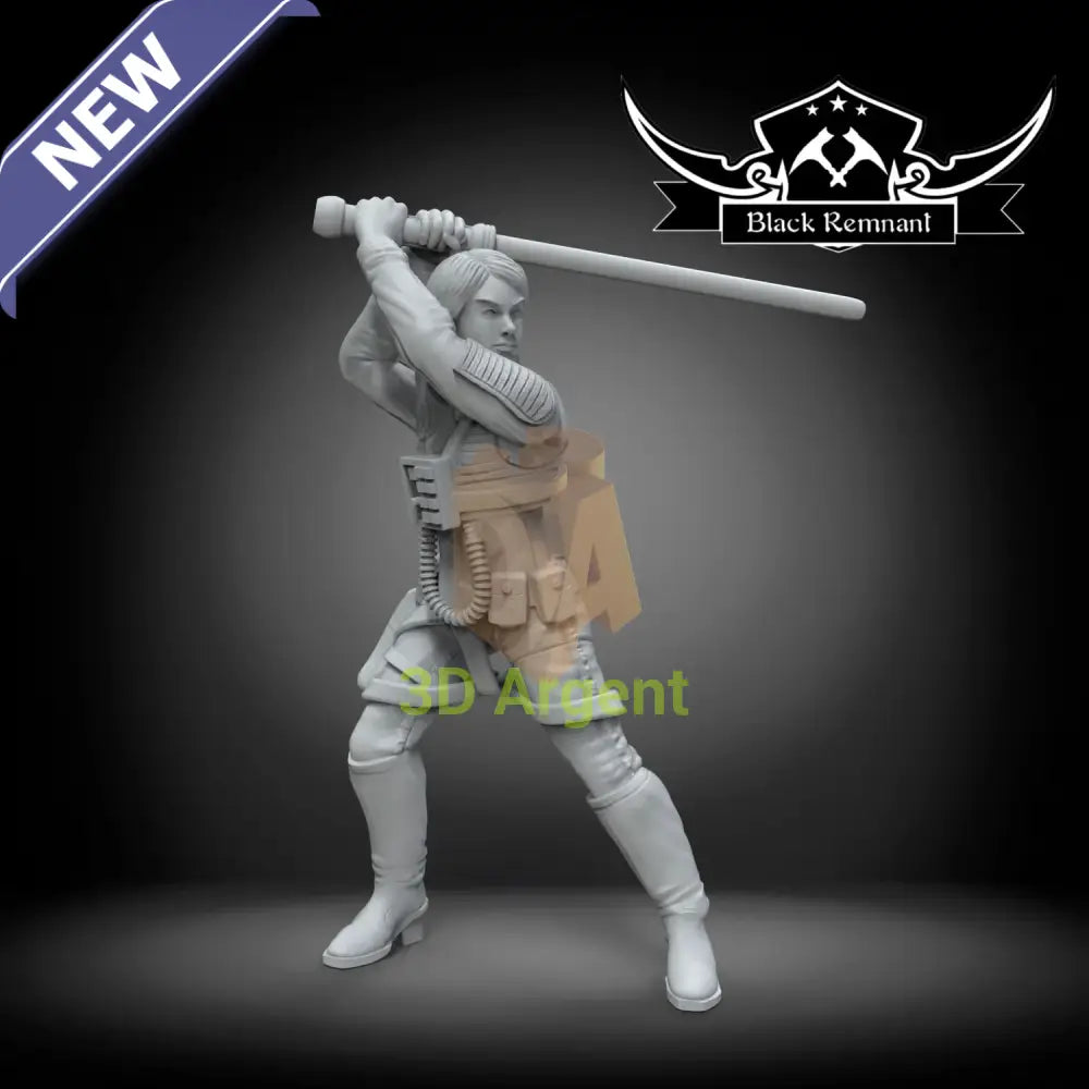 Jaina Solo – Star Wars Legion Scale 3D Printed Resin Miniature Toys & Games:Wargames & Role-Playing:Star Wars