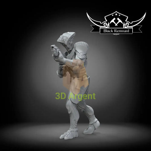 Javik Mass Effect - Stargrave D&D 3D Printed Resin Miniatures Toys & Games:Wargames & Role-Playing:Star Wars