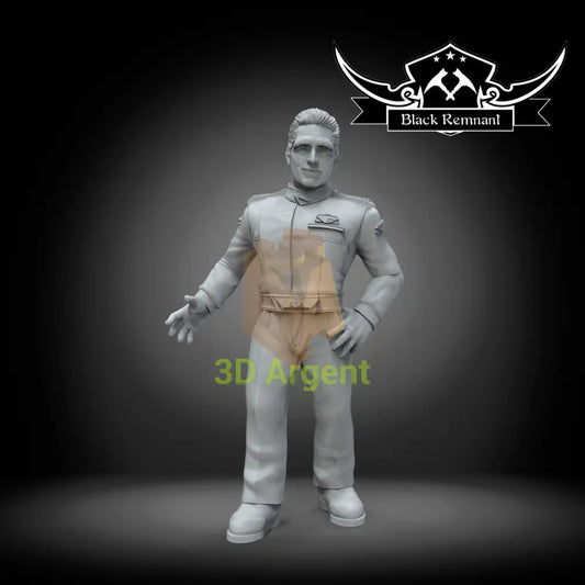 Jeffrey Sinclair Babylon 5- Stargrave D&D 3D Printed Resin Miniatures Toys & Games:Wargames & Role-Playing:Star Wars