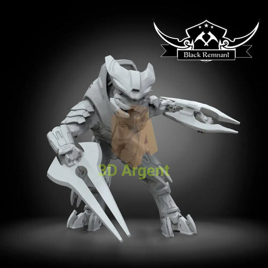 Jega ’Rdomnai - HALO - Stargrave D&D 3D Printed Resin Miniatures Toys & Games:Wargames & Role-Playing:Star Wars