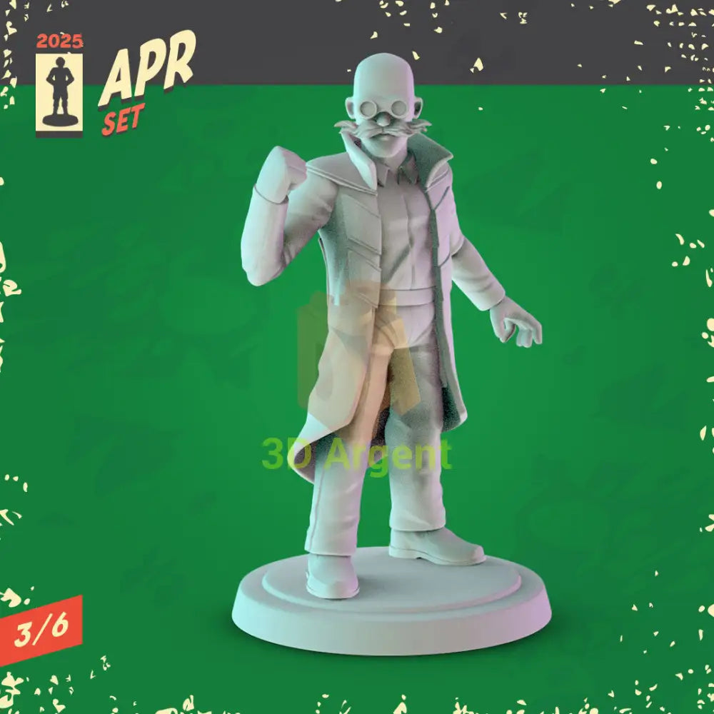 Jim Carrey Miniatures – The Mask Ace Ventura Riddler Robotnik 32 mm Resin Figures 6 Dr Robotnik Toys & Games:Wargames &