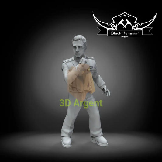 John Sheridan Babylon 5- Stargrave D&D 3D Printed Resin Miniatures Toys & Games:Wargames & Role-Playing:Star Wars