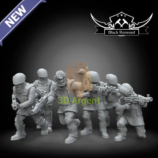 Judicial of the Republic | Star Wars Legion Scale | 3D Printed Resin Miniature | Black Remnant Miniatures | 12K High