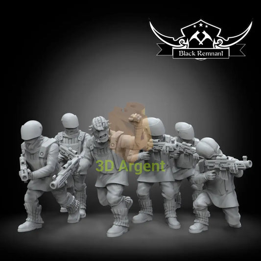 Judicial of the Republic | Star Wars Legion Scale | 3D Printed Resin Miniature | Black Remnant Miniatures | 12K High