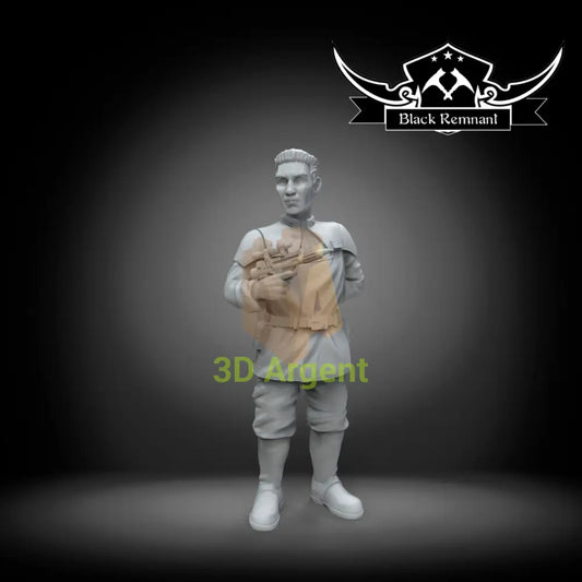 Jun Sato - Star Wars Legion compatible 3D Printed Resin Miniatures Toys & Games:Wargames & Role-Playing:Star Wars