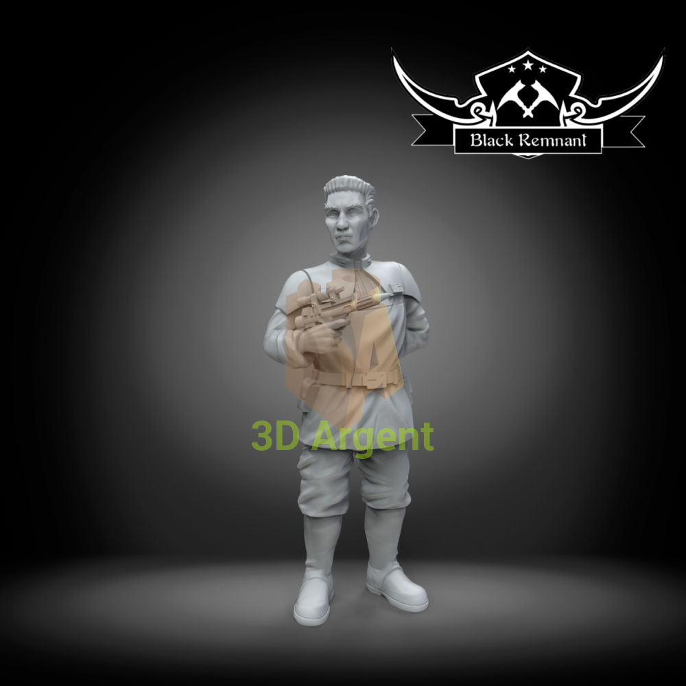 Jun Sato - Star Wars Legion compatible 3D Printed Resin Miniatures Toys & Games:Wargames & Role-Playing:Star Wars