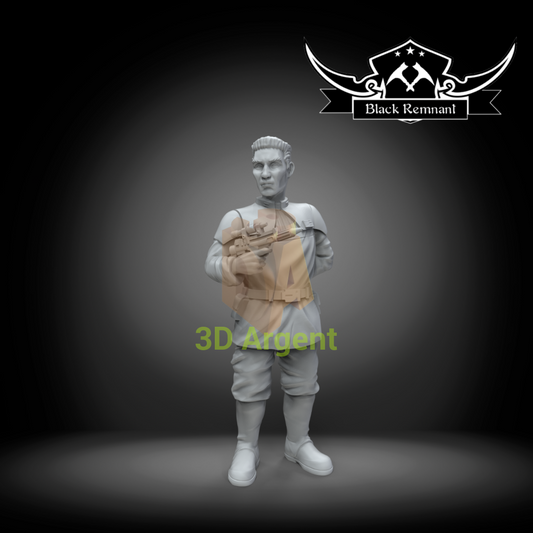 Jun Sato - Star Wars Legion compatible 3D Printed Resin Miniatures Toys & Games:Wargames & Role-Playing:Star Wars