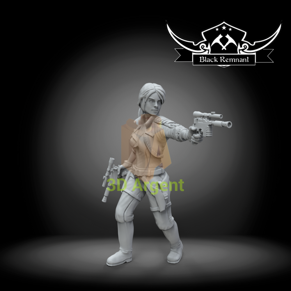 Juno Eclipse Rebel - Star Wars Legion compatible 3D Printed Resin Miniatures Toys & Games:Wargames & Role-Playing:Star