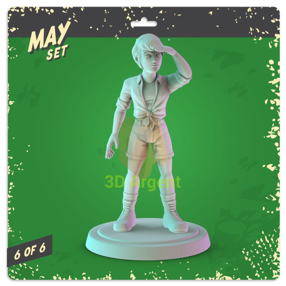 Jurassic Park Figures compatible D&D DragonLance Miniatures Pop Minis - 4 Ellie Sattler - Toys & Games:Wargames &