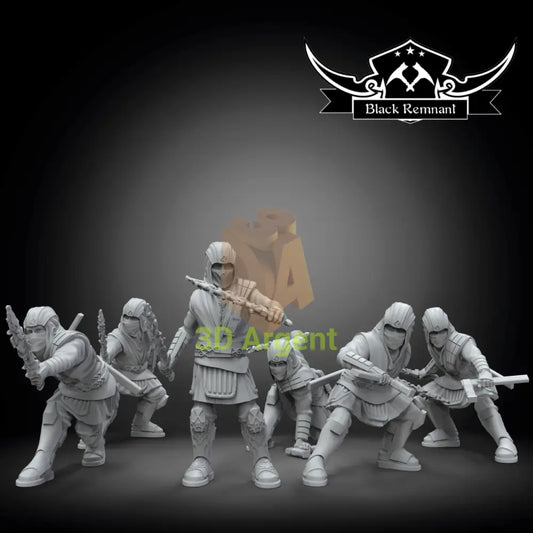 Kage Warriors 6x Star Wars Legion compatible 3D Resin Miniatures Toys & Games:Wargames & Role-Playing:Star Wars