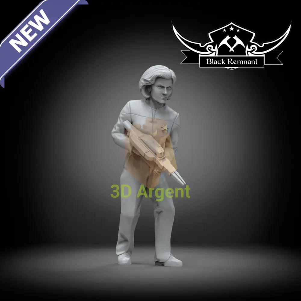 Kathryn Janeway Star Trek - Stargrave D&D 3D Printed Resin Miniatures Toys & Games:Wargames & Role-Playing:Star Wars