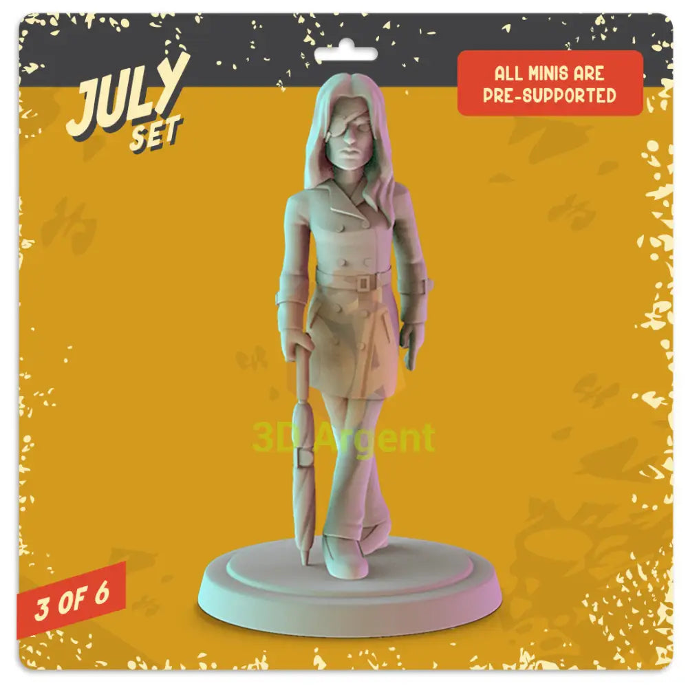 Kill Bill Figures compatible D&D DragonLance Miniatures Pop Minis - 2 Elle Driver - Toys & Games:Wargames &