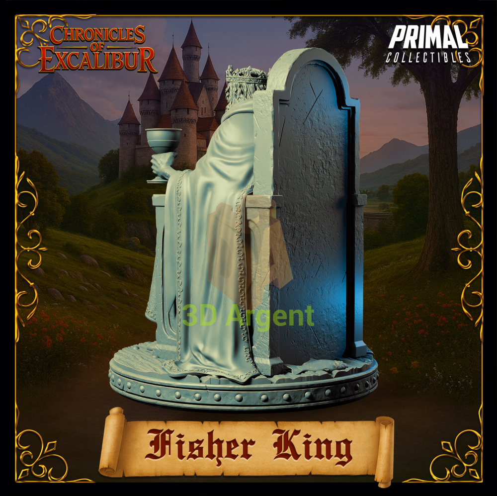 King - Fisher King - Fantasy compatible D&D DragonLance Miniatures Primal