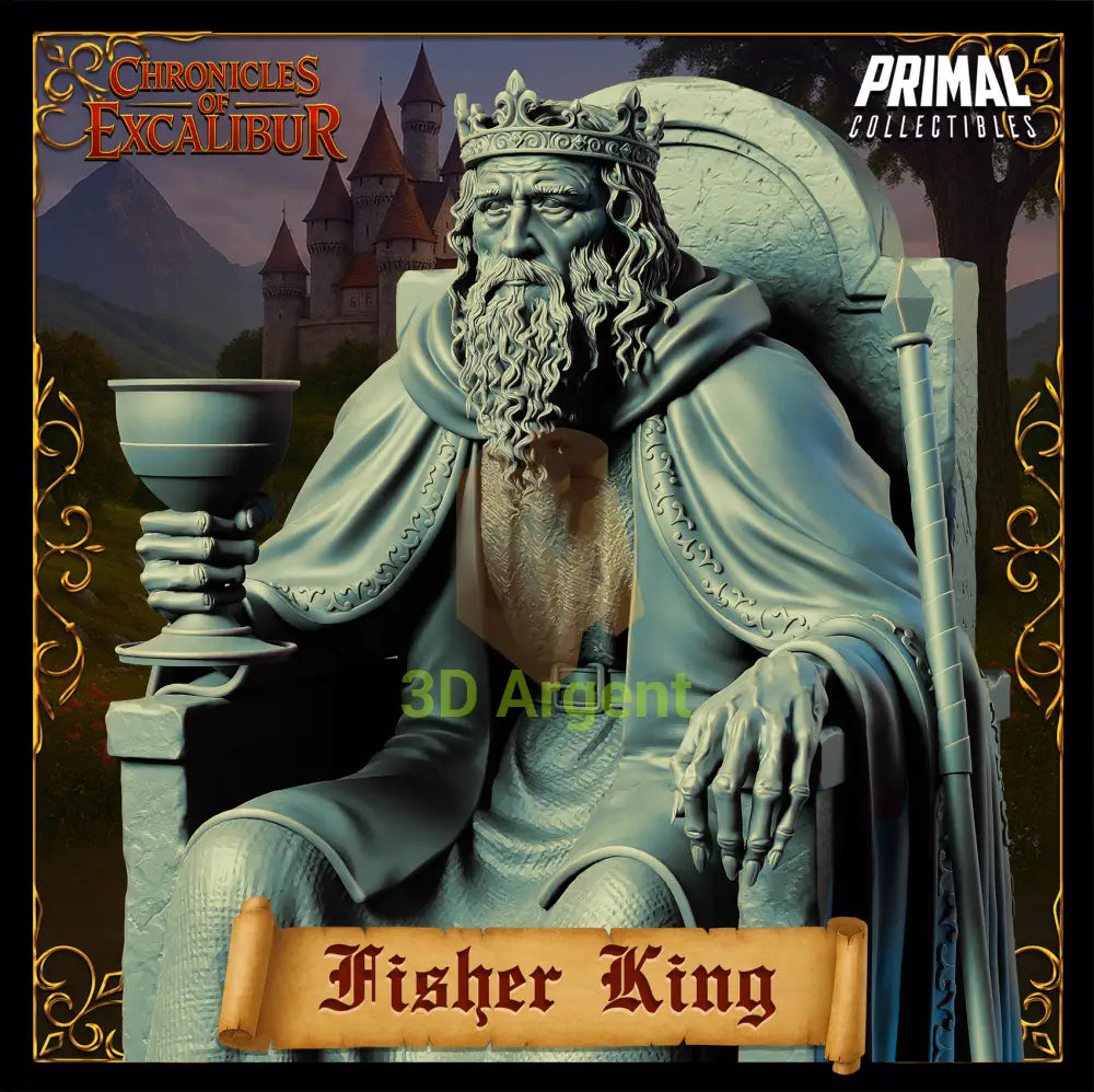 King - Fisher King - Fantasy compatible D&D DragonLance Miniatures Primal