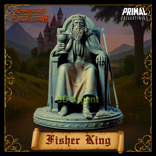 King - Fisher King - Fantasy compatible D&D DragonLance Miniatures Primal