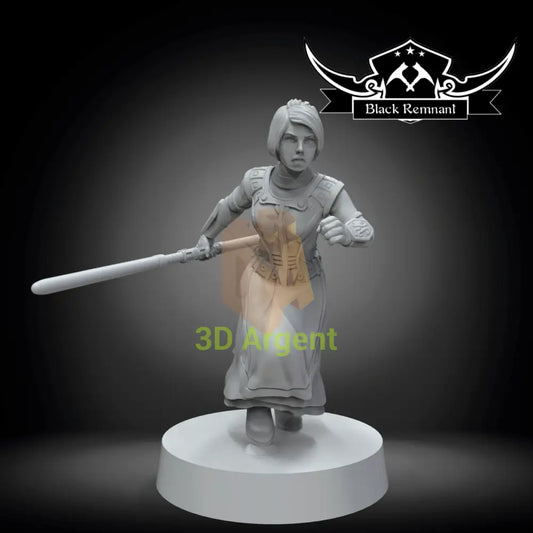 Kira Carsen - Star Wars Legion compatible 3D Printed Resin Miniatures Toys & Games:Wargames & Role-Playing:Star Wars