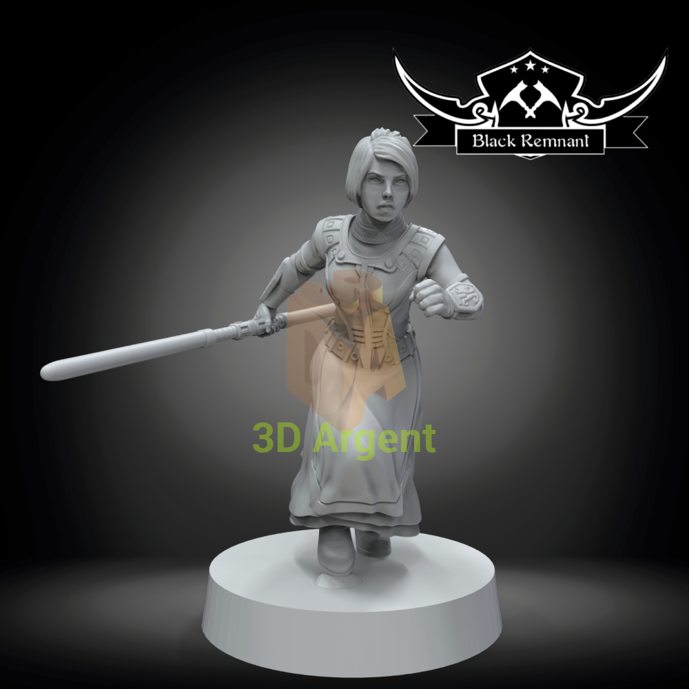 Kira Carsen - Star Wars Legion compatible 3D Printed Resin Miniatures Toys & Games:Wargames & Role-Playing:Star Wars