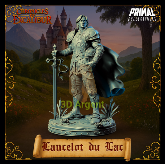 Knight - Lancelot du Lac - Fantasy compatible D&D DragonLance Miniatures Primal
