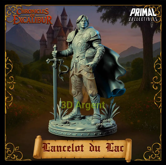 Knight - Lancelot du Lac - Fantasy compatible D&D DragonLance Miniatures Primal