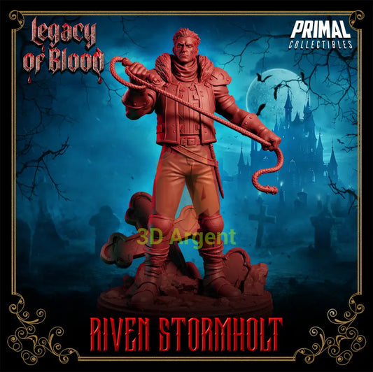Knight - Riven Stormholt Fantasy compatible D&D DragonLance Miniatures Primal Toys & Games:Wargames &