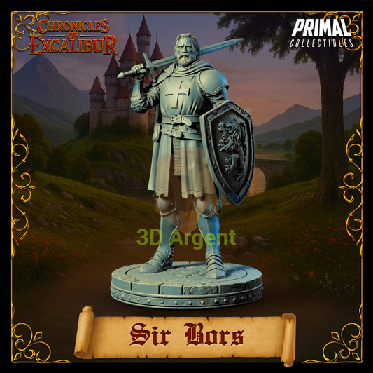 Knight - Sir Boris - Fantasy compatible D&D DragonLance Miniatures Primal