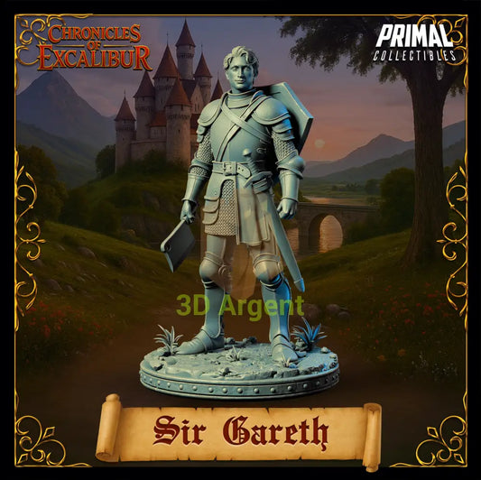 Knight - Sir Gareth - Fantasy compatible D&D DragonLance Miniatures Primal