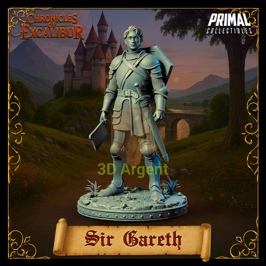 Knight - Sir Gareth - Fantasy compatible D&D DragonLance Miniatures Primal