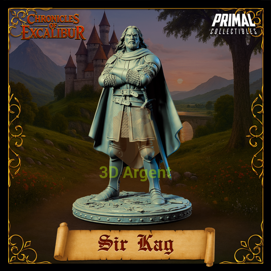 Knight - Sir Kay - Fantasy compatible D&D DragonLance Miniatures Primal