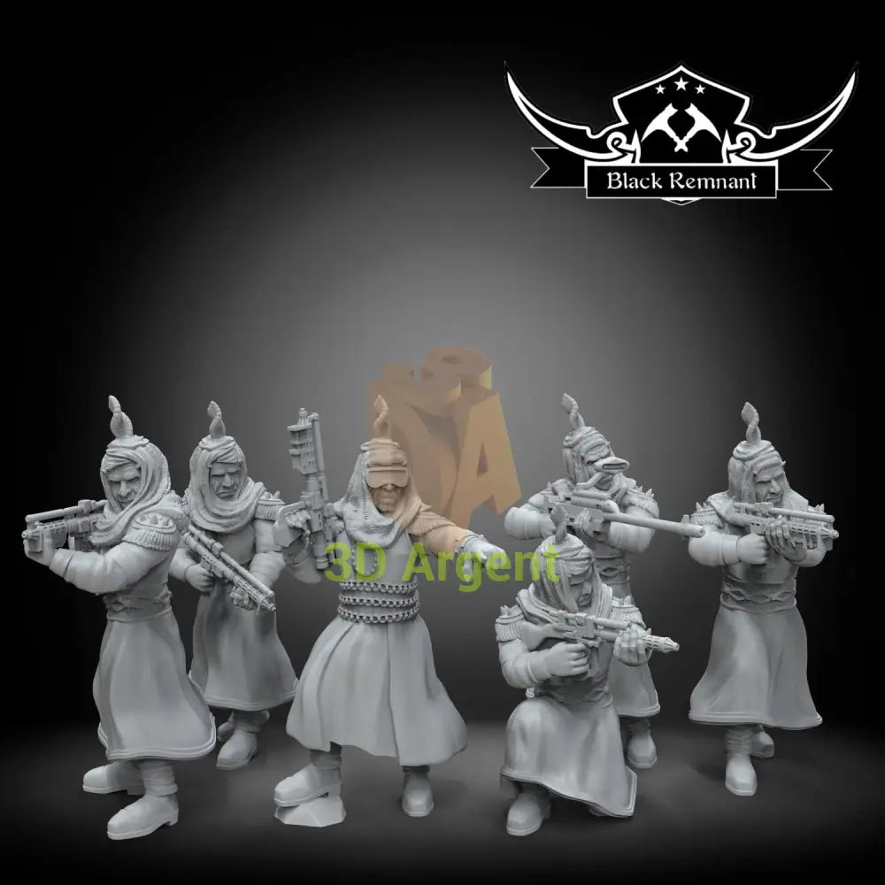 Koorivar fusiliers | Star Wars Legion Scale | 3D Printed Resin Miniature | Black Remnant Miniatures | 12K High Detail