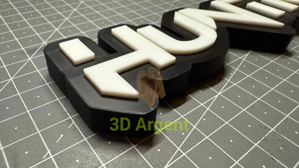 KPOP Demon Hunters Huntrix Logo Sign Stand | 3D Printed Multi Colour Display Books Comics & Magazines:Comic Books &