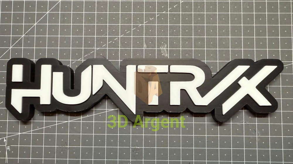 KPOP Demon Hunters Huntrix Logo Sign Stand | 3D Printed Multi Colour Display Huntrix Books Comics & Magazines:Comic