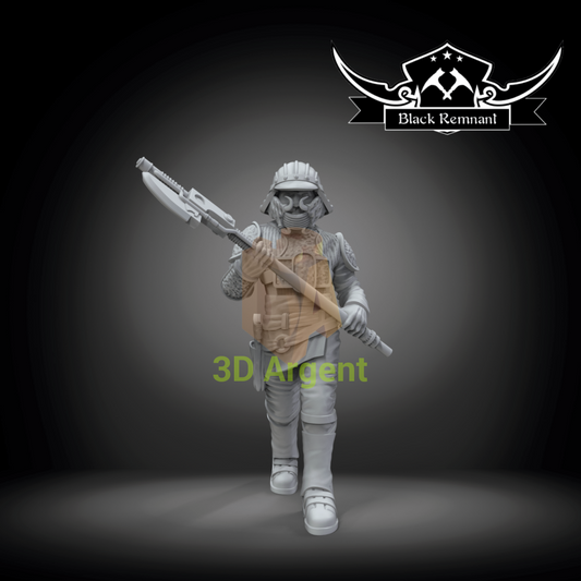 Lando Calrissian Guard - Star Wars Legion compatible 3D Printed Resin Miniatures Toys & Games:Wargames &
