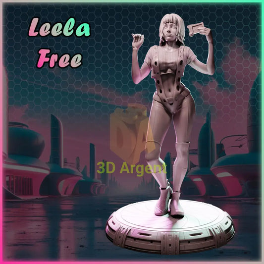 Leela – Ladies of Nuke City – Gilmorestudio 3D Printed Resin Miniature 32mm SFW