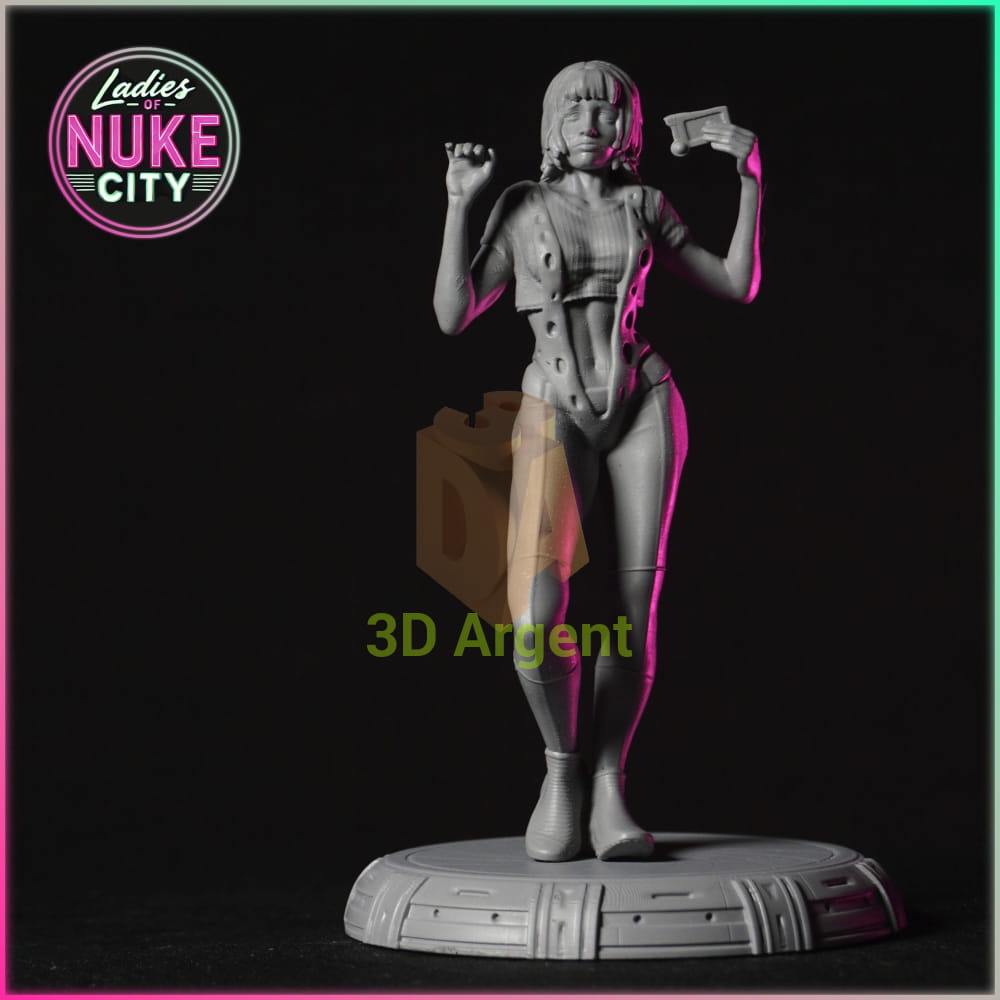 Leela – Ladies of Nuke City – Gilmorestudio 3D Printed Resin Miniature