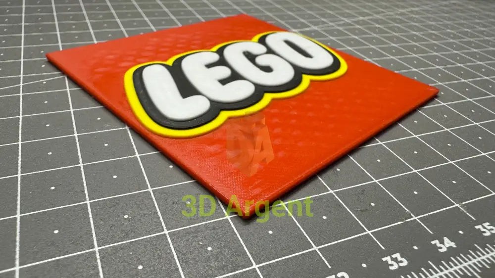 Lego Logo - 3D Printed Sign Stand Toys & Games:Construction & Building Toys:LEGO (R) Building Toys:LEGO (R) Storage &