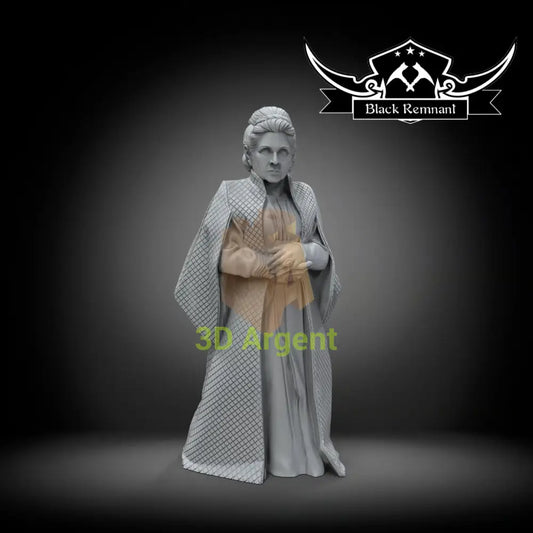 Leia Organa (Older Version) – Star Wars – Black Remnant 3D Printed Resin Miniature Toys & Games:Wargames &