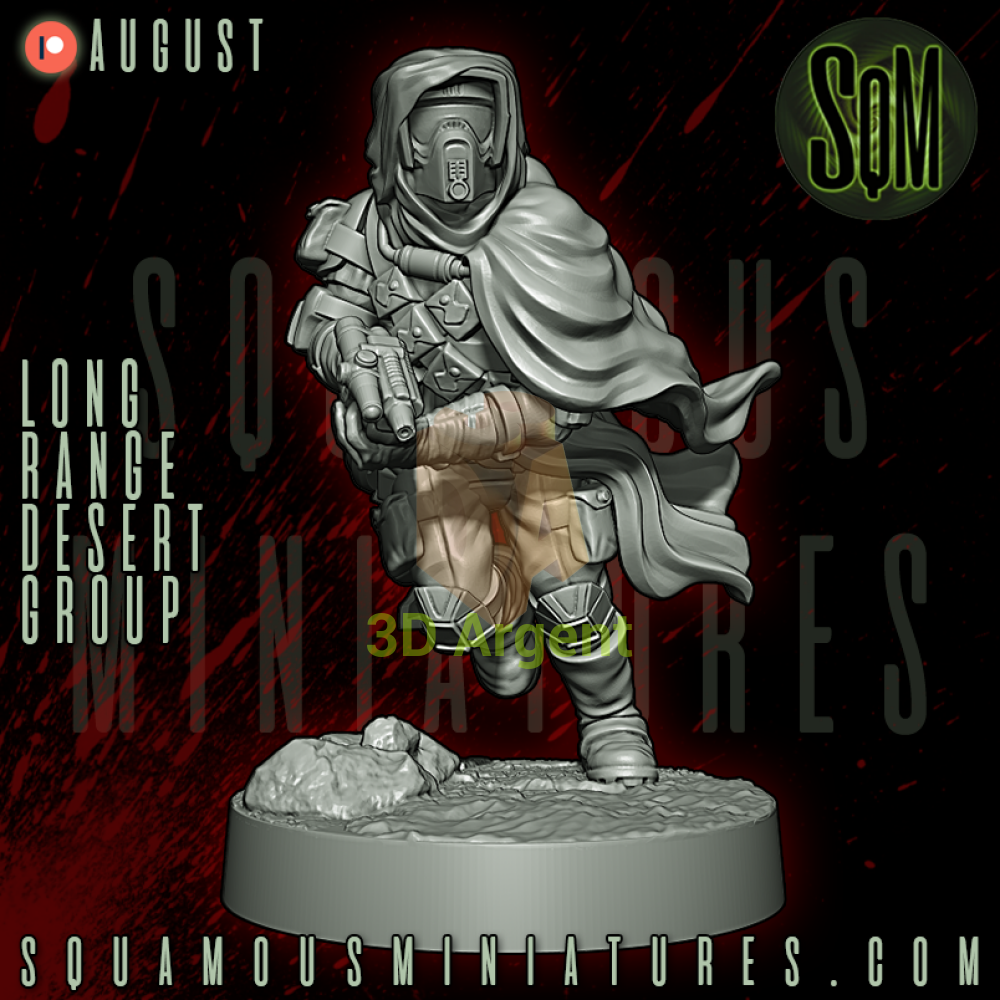 Long Range Desert Group Star Wars Legion compatible 3D Resin Miniatures Squamous - Toys & Games:Wargames &