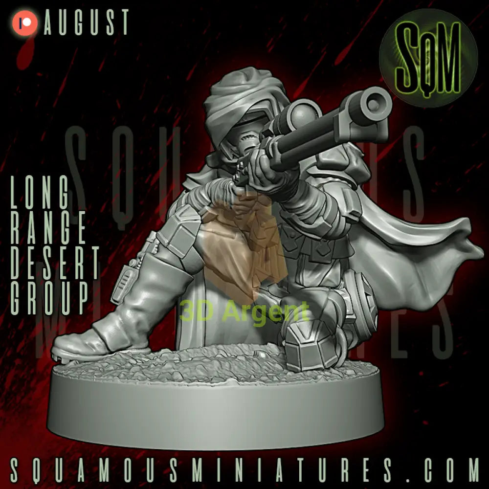 Long Range Desert Group Star Wars Legion compatible 3D Resin Miniatures Squamous - Toys & Games:Wargames &
