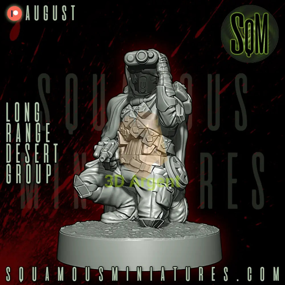 Long Range Desert Group Star Wars Legion compatible 3D Resin Miniatures Squamous - Toys & Games:Wargames &