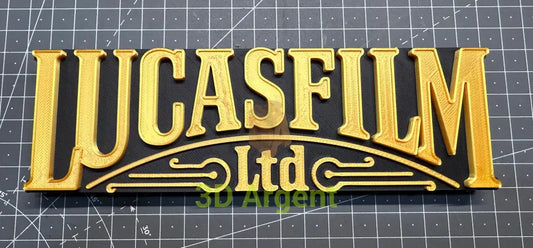 Lucasfilm Star Wars sign - 3D Printed Sign Stand Solid Collectables:Science Fiction Collectables:Other Science Fiction