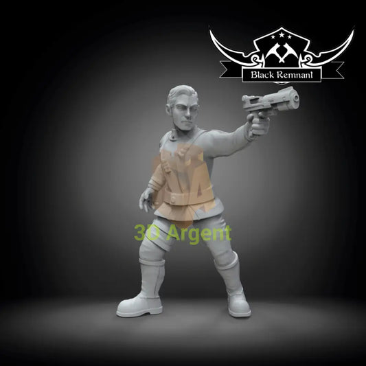 Malavai Quinn - Star Wars Legion compatible 3D Printed Resin Miniatures Toys & Games:Wargames & Role-Playing:Star Wars