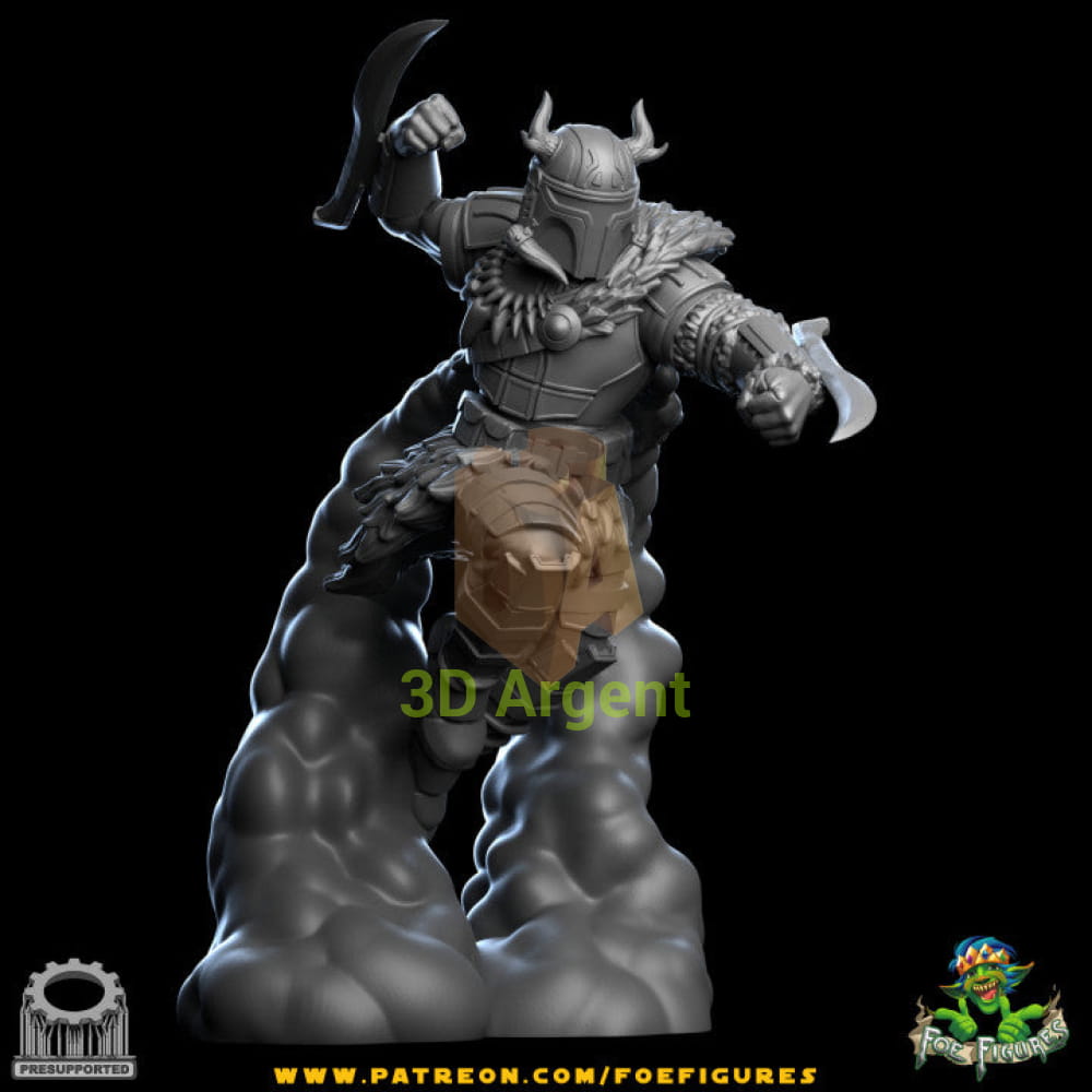 Cultist Beast Hunter resin miniature - promo
